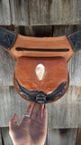 Mexican Crazy Lace Agate Hip Bag