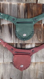 Forest green Hip Bag, Travel Belt