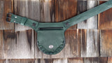 Forest green Hip Bag, Travel Belt