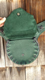 Forest green Hip Bag, Travel Belt