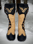 "Big Bull" wingtip boots--8 button