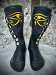 Eyes of Horus boots--8 button