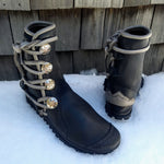 Black & Gray Mountain boots 4 button